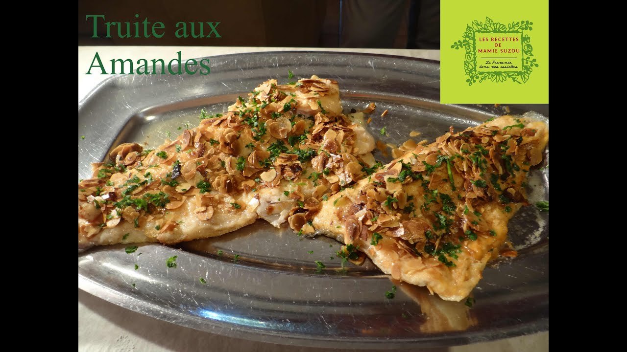 Truite aux Amandes "Les Recettes de Mamie Suzou "#cuisine #truite #bonnecuisine #recettefacile
