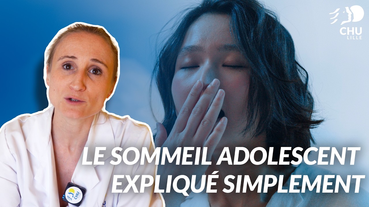 Le sommeil adolescent expliqué simplement