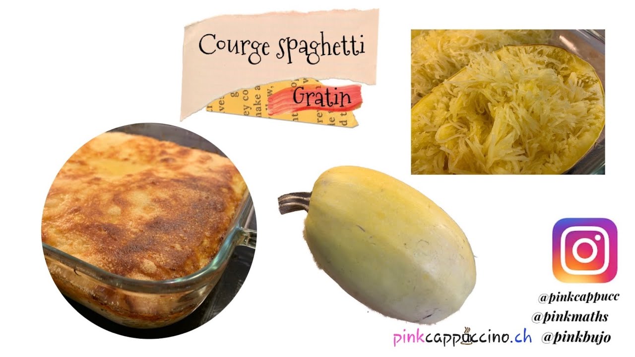 Gratin de courge spaghetti
