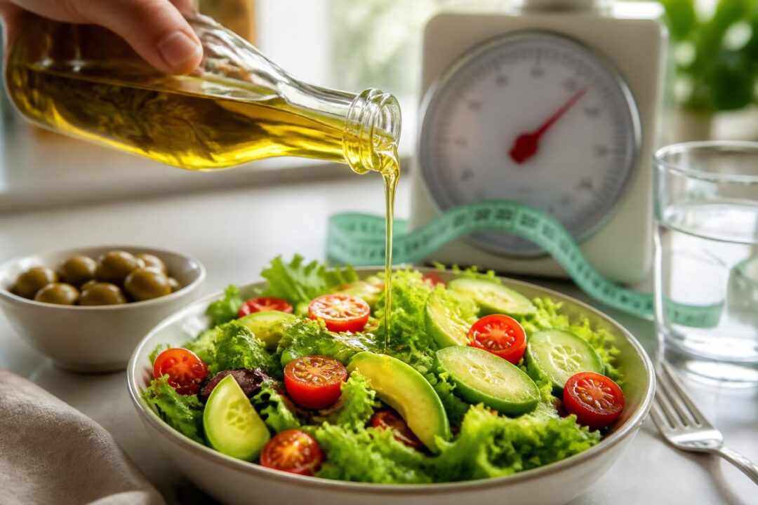 découvrez comment une simple astuce à l'huile d'olive peut réduire jusqu'à 80 calories par repas, pour manger sain et savoureux sans culpabilité.