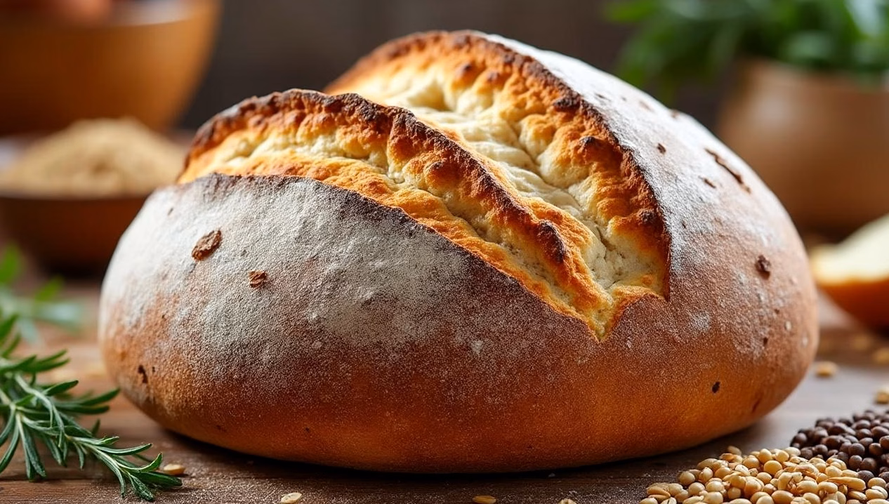 recette facile de pain complet fait maison