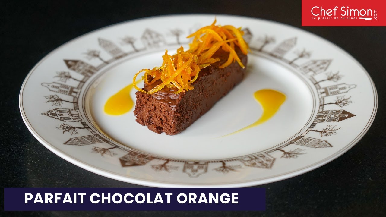 Parfait chocolat orange