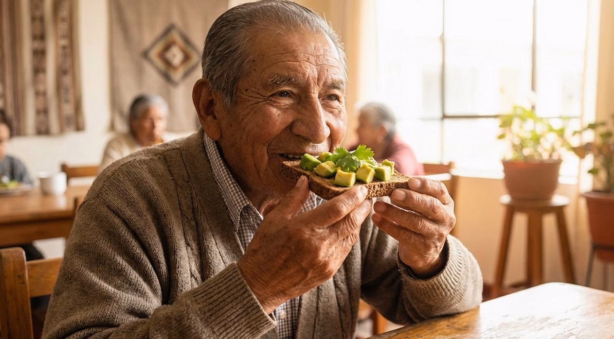 Visuel : Alimentation et longévité : ce que les centenaires ont dans l'assiette